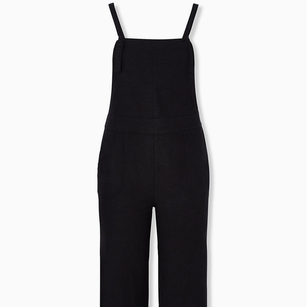 Torrid black overalls